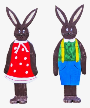 Easter Decoration, Easter, Hare, Holzfigur - Easter