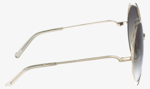 Chloé Ce114s Women& - Chloe Ce114s 733 Gold Round Sunglasses