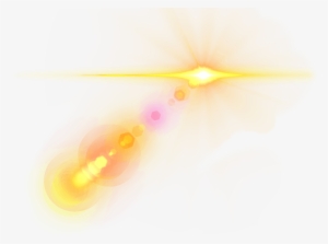 Light Sticker - Yellow Lens Flare Png