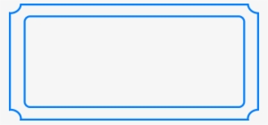 Blank Blue Ticket