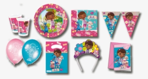 In Ver Cas Linea Doctora Juguetes Junio - Doc Mcstuffin Paper Plate Medium Ø20cm 8 Pieces