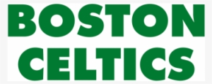 Boston Celtics Logos Iron Ons - Boston Celtics Text Png