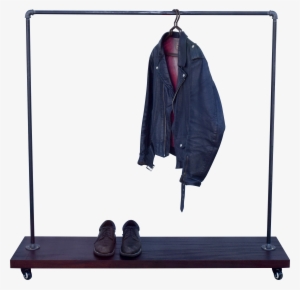 Industrial Pipe Clothing Garment Rack By Diy Cartel