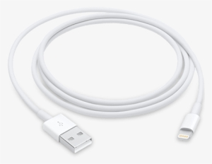 Apple Lightning To Usb Cable - Lightning To Usb Cable Png