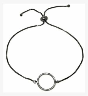 Pull Chain Pave Circle Bracelet - Mebs