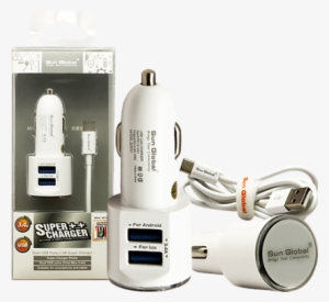 Sgt07 Sun Global In Car Dual Usb - Usb