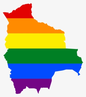 Open - Flag Map Of Bolivia