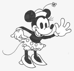 Minnie Mouse Circa New Room Ideas Pinterest Png Minnie - Old Minnie Mouse Drawing