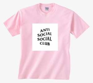 Anti Social Social Club Club - Anti Social Social Club Pink Tee