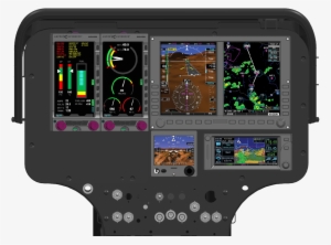 Md Helicopters' First All-glass Cockpit Completes Tia - Display Device