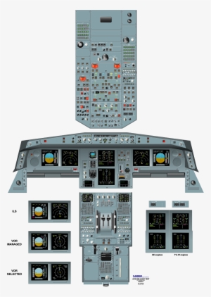 In Normal Operation, No Annunciator Lights Are Illuminated - A330 Cockpit Poster Pdf