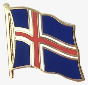 Flag Lapel Pin - Iceland - Flag Lapel Pin