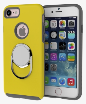 Iphone 7 Plus Case, [ring Style] 360°rotating Metal - Funda Uso Rudo Iphone 5s