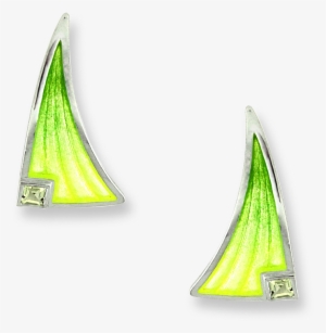 Nicole Barr Designs Sterling Silver Meadowgrasses Stud - Nicole Barr Silver And Lemon Quartz Meadowgrasses Stud