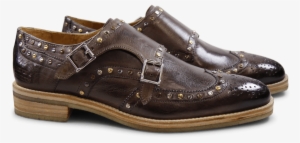 Monks Tom 5 Milano Stone Rivets Mixed Crepe - Slip-on Shoe