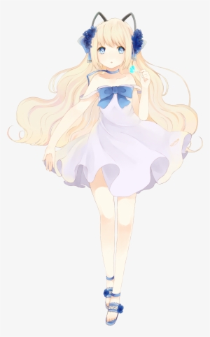 She Is A Cat Girl - Sad Catgirl Transparent