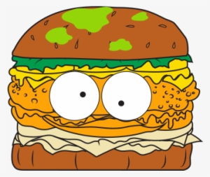 Horrid Hamburger Brown - Grossery Gang Horrid Hamburger
