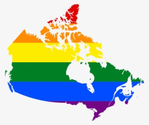 Lgbt Flag Map Of Canada - Lgbt Flag Map Canada