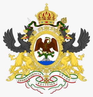 Galeria Asociación Monarquista Mexicana Png Bandera - Second Mexican Empire Flag