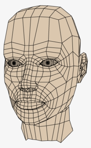 Human Head Wire - Illustration