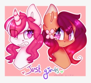 Bunxl, Flower, Flower In Hair, Grimace, Oc, Oc Only, - Cartoon