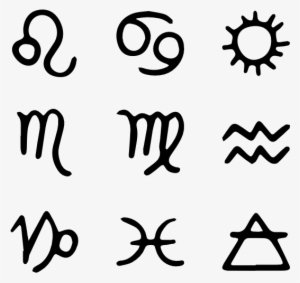 Alchemy Symbol Collection - Astrological Sign