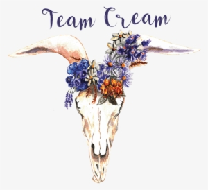 Goat Skull Floralfinalmerge - Iris