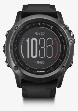 Garmin Fenix 3 Hr W/ Sapphire Lens - Garmin Fenix 3 Hr Sapphire