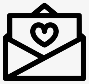 Open Love Letter Comments - Clip Art