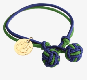 Ph Kb Ng L G - Paul Hewitt Paul Hewitt Knotbracelet Navy Blue-green