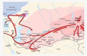 The Time Was Ripe - Genghis Khan Empire Map