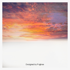 Beautiful Fire Cloud, Psd, Huanghunyun, Beautiful Red - Afterglow