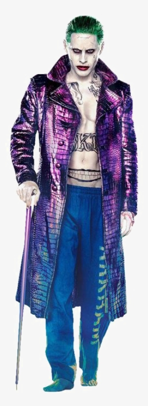 Suicide Squad Joker Transparent Image - Jared Leto Joker Costume
