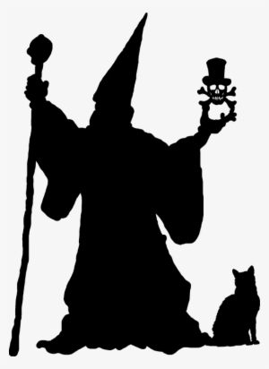 Witches And Wizards Ages 7-13 Are Invited To Join Us - Wizard Silhouette