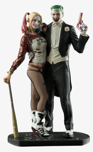Joker And Harley Quinn 12” Statue - Suicide Squad - Joker & Harley Quinn Statue - Toy