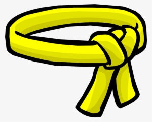 Yellow Ninja Belt Icon - Yellow Belt