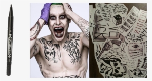 Suicide Squad The Joker - Joker Suicide Squad Tattoo