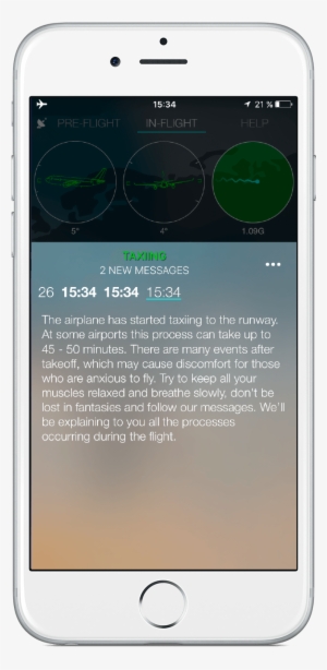 The App Relies On The Mobile Phone's Data Transmitters - Iphone