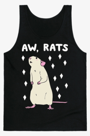 Aw, Rats Tank Top - Black Cat Club