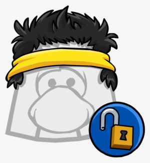 Yellowsweatband - Sweat Band Clip Art