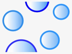 Blue Bubbles Cliparts - Circle