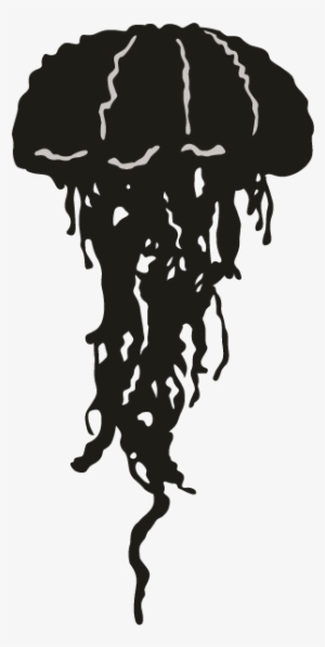 Clipart Resolution 696*696 - Jelyfish Silueta Png