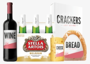 00 For Stella Artois® And Any Brand Gourmet Cheese, - Stella Artois