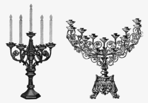 Our Catholic Company Provides Antique Church Supplies - Candle With Stand Png