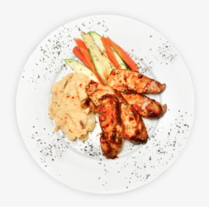Bbq Chicken & Red Mashed Potatoes - Yakitori