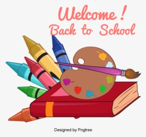 Design Of Stationery For Cartoon School Education, - Cottagecutz Expressions Die-welcome, .6"x2.2"