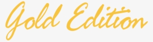 Gold Edition Png