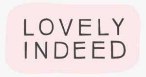 Lovely Indeed Logo - Indeed