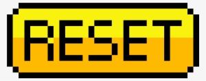 Reset Button - Bts Pixel Speech Bubble