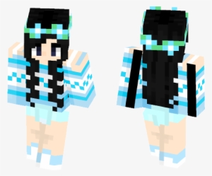 Blue Flower Crown - Minecraft